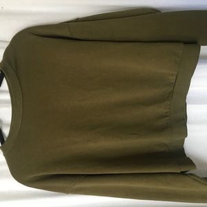 Green Crew Neck Sweater